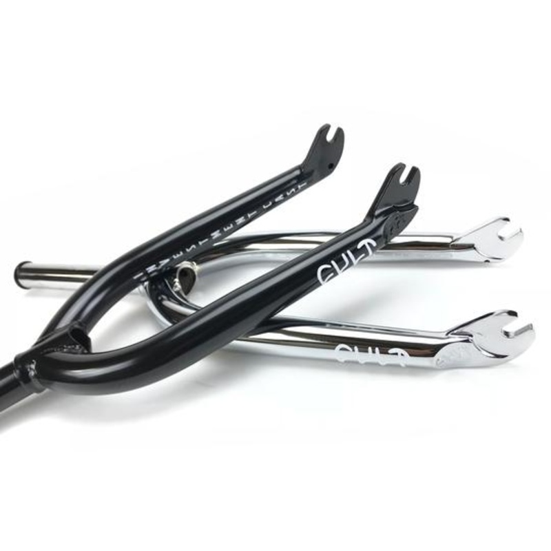 Cult “Sect v4″ Investment Cast Fork 18mm Black 20”