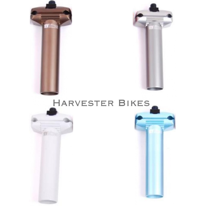 Fly 100mm Railed Seat Post Blue