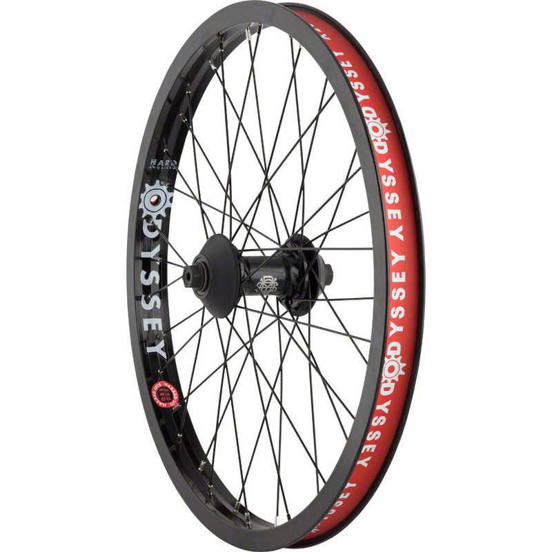 Odyssey Hazard Lite Front Wheel Black