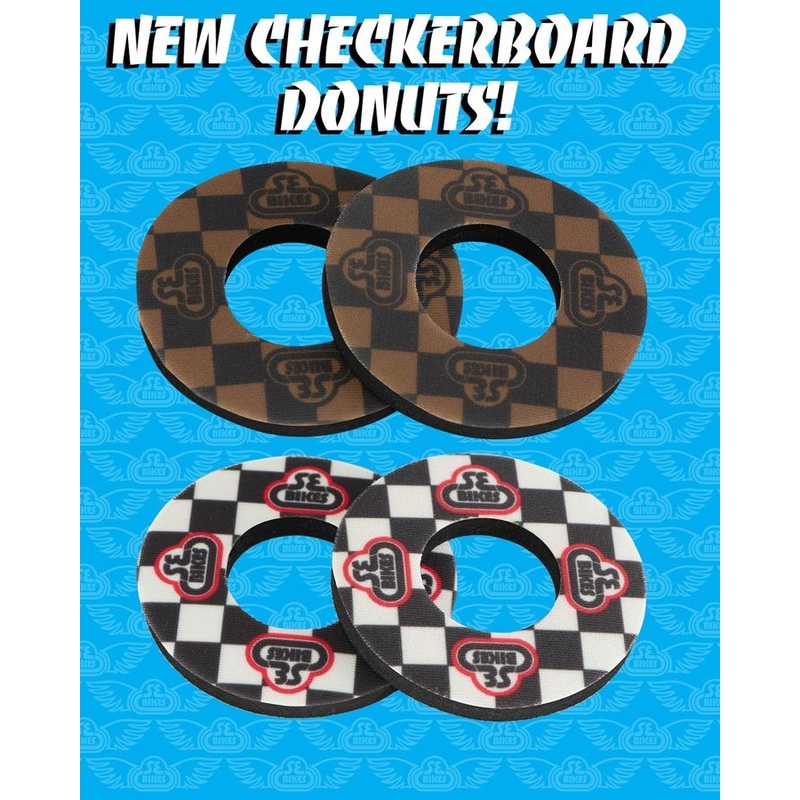 SE Bikes Checkerboard Donuts Gold/Black