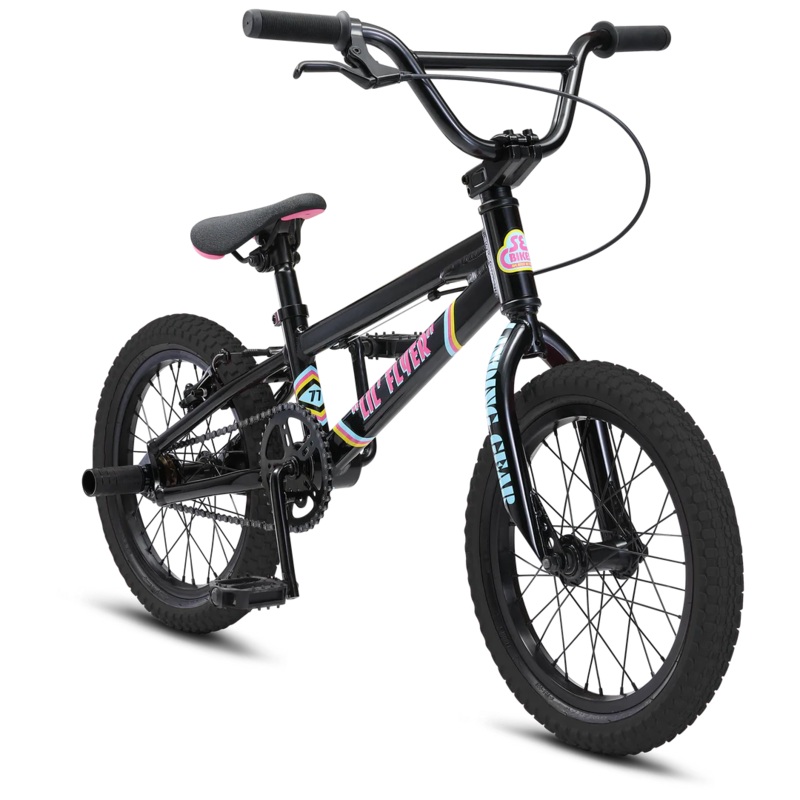SE Bikes LiL’ Flyer 16″ BMX (SUPER LIGHT!) Black