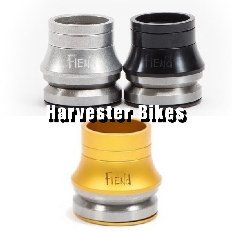 FIEND INTEGRATED HEADSET Black