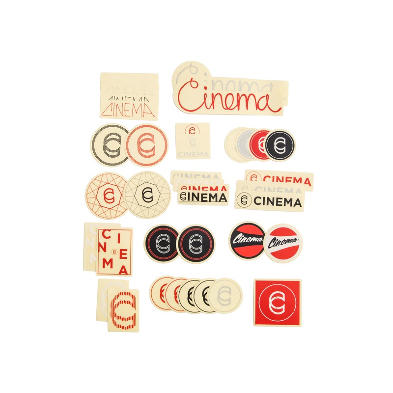 Cinema Sticker Set