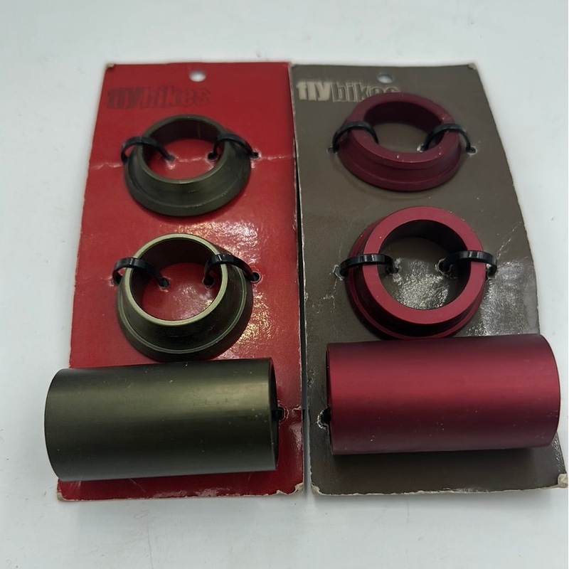 Fly Spanish 22mm Bottom Bracket Spacers Red