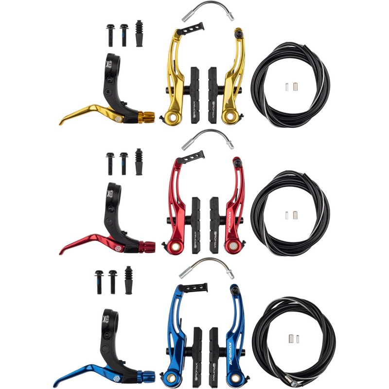 Promax P-1/Click V-Point Linear Pull Brake Kit – 108mm Gold