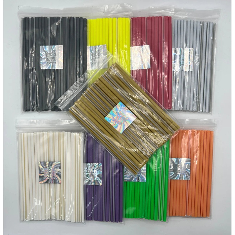 Ride Out Supply Reflective Spoke Covers 40PK WHITE