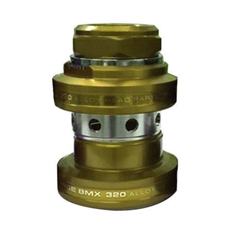 Tange Seiki 1″ Threaded MX320 Sealed Bearing Headset IN COLORS Gold