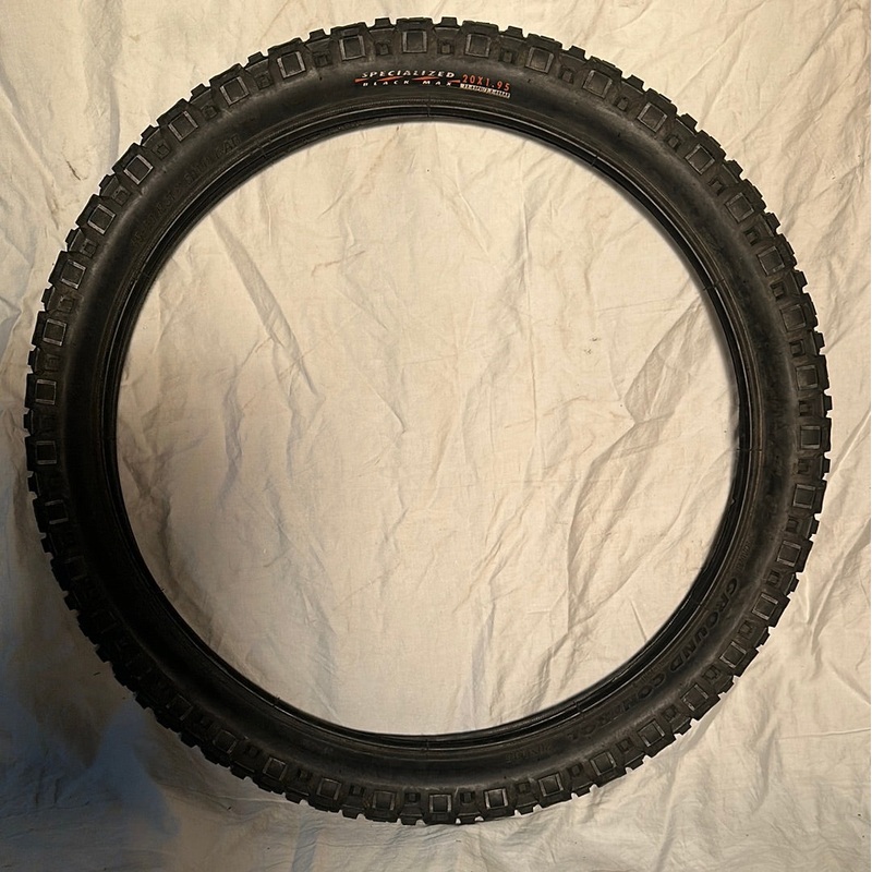 Used Specialized Black Max Ground Control Dirt Tire 20 x 1.95 (2000s)