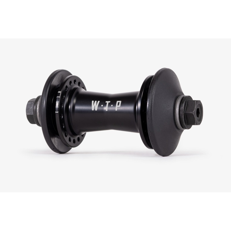 WTP HELIX FRONT HUB W/ GUARDS BLACK