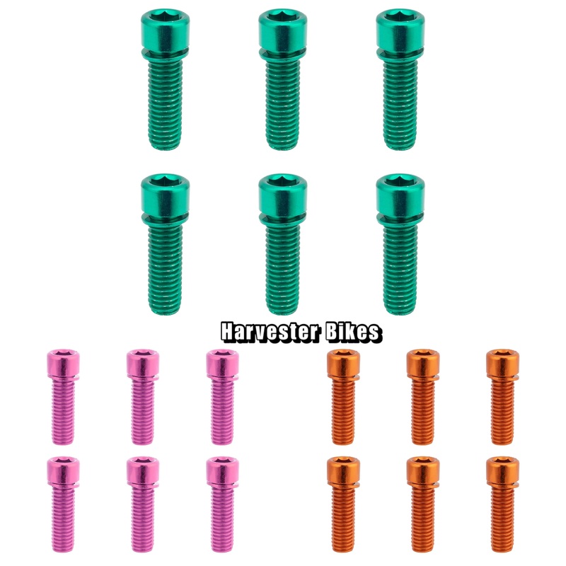 Shadow Hollow Bolts Kit (Pack of 6) Copper/Orange