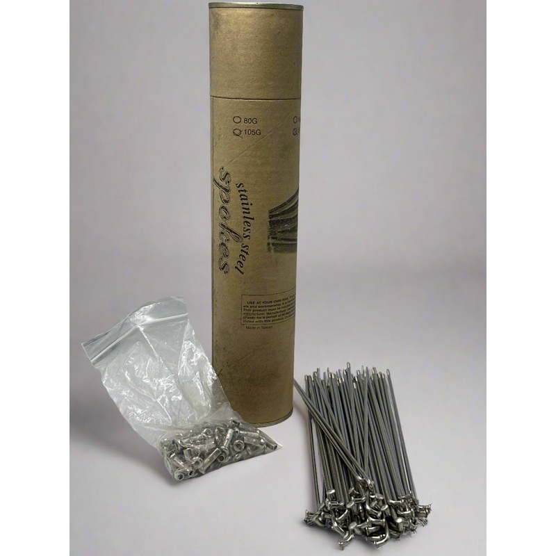 Primo Stainless Steel Spokes 184mm 50 pack (Early 2000s NOS)
