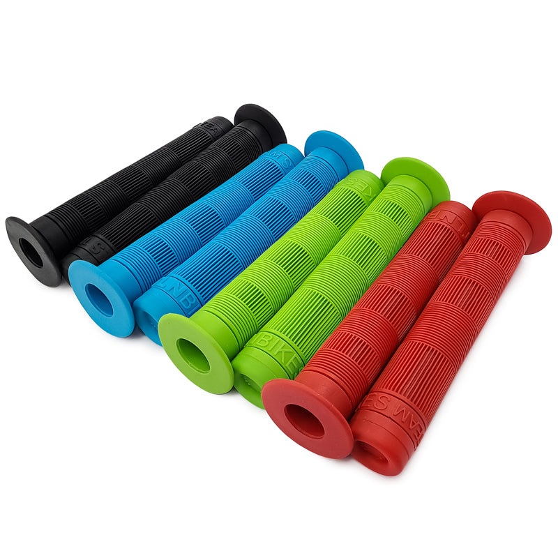 STOLEN TEAM GRIPS (WITH FLANGE) Blue