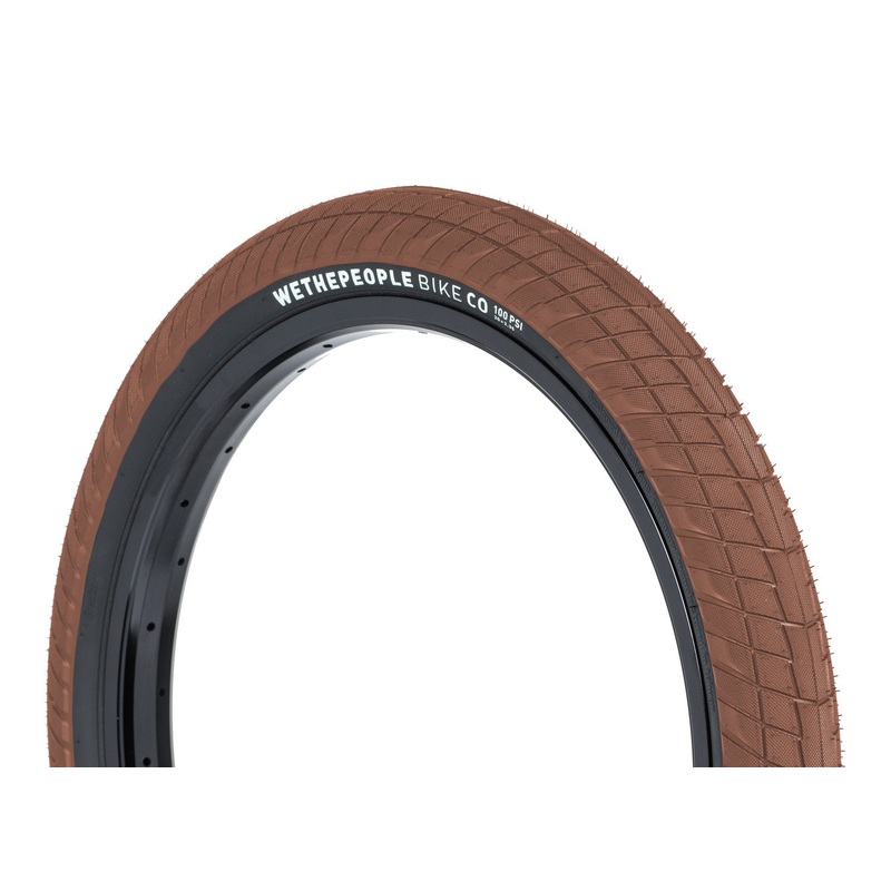 WETHEPEOPLE OVERBITE TIRE 22″X 2.3″ BROWN/BLACK SIDE WALL 22″ X 2.3 Brown