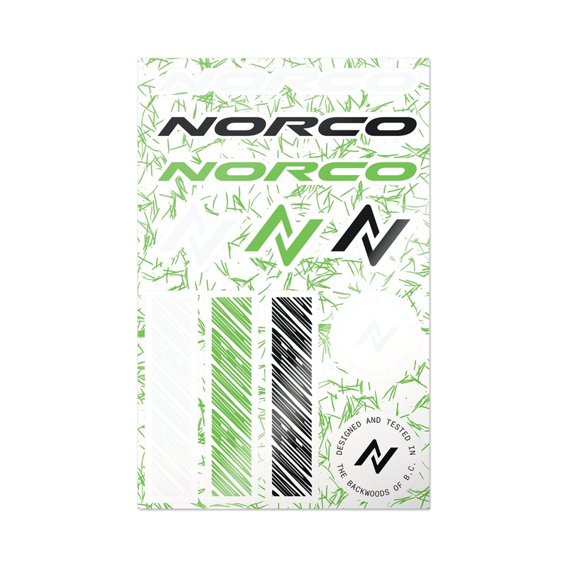 NORCO STICKER SHEET