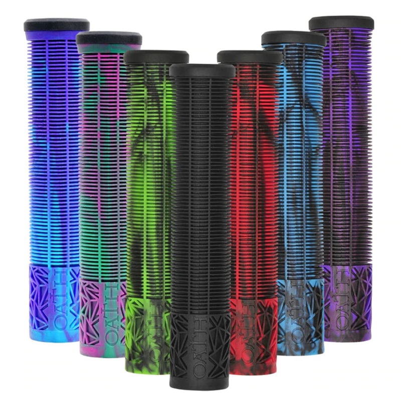 Oath Bermuda Grips 165mm Green/Pink Marble