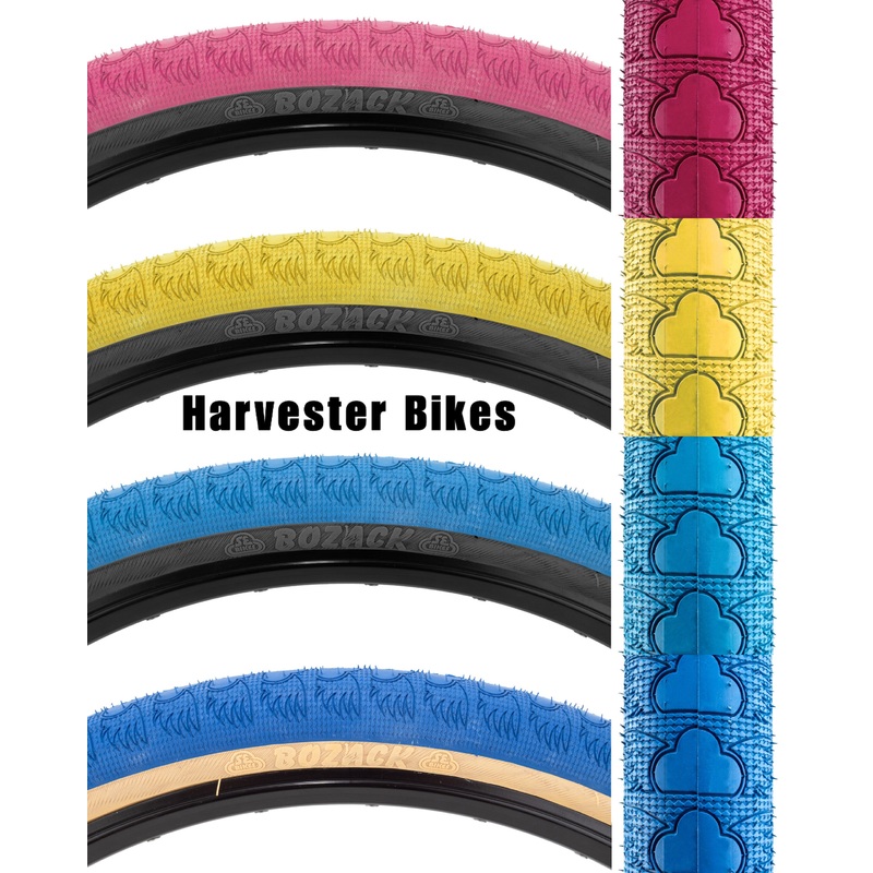 SE Bikes Bozack Tires 29″ x 2.4″ (PAIR) Blue w/ Tan Wall (PAIR)