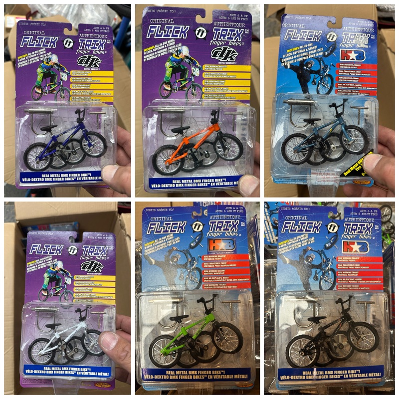 Flick Trix Mid School Finger BMX Bikes (1999) Hoffman Bikes Condor Black