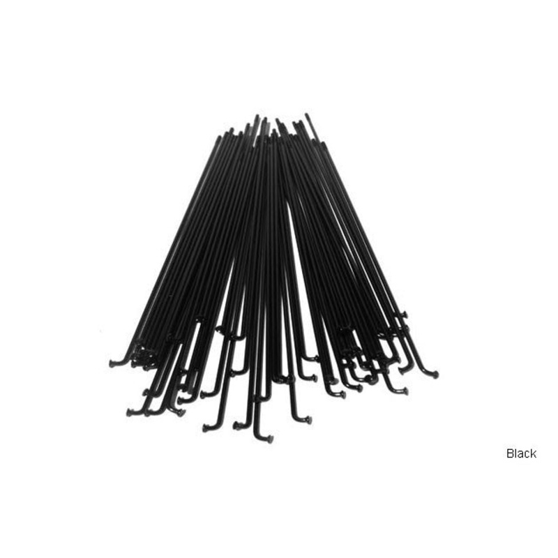 La Casa 14G Spokes (40 Pack) 195mm Black