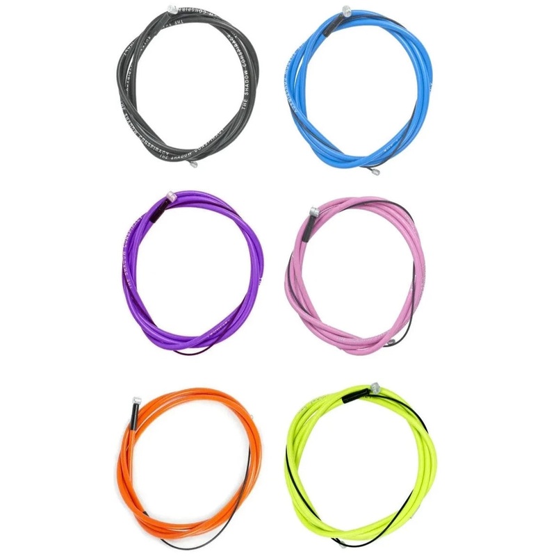 SHADOW LINEAR BRAKE CABLE Highlighter Yellow