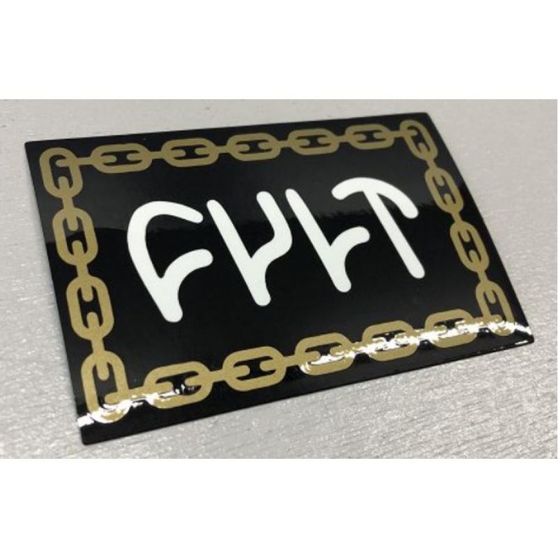 Cult Chain Logo Decal