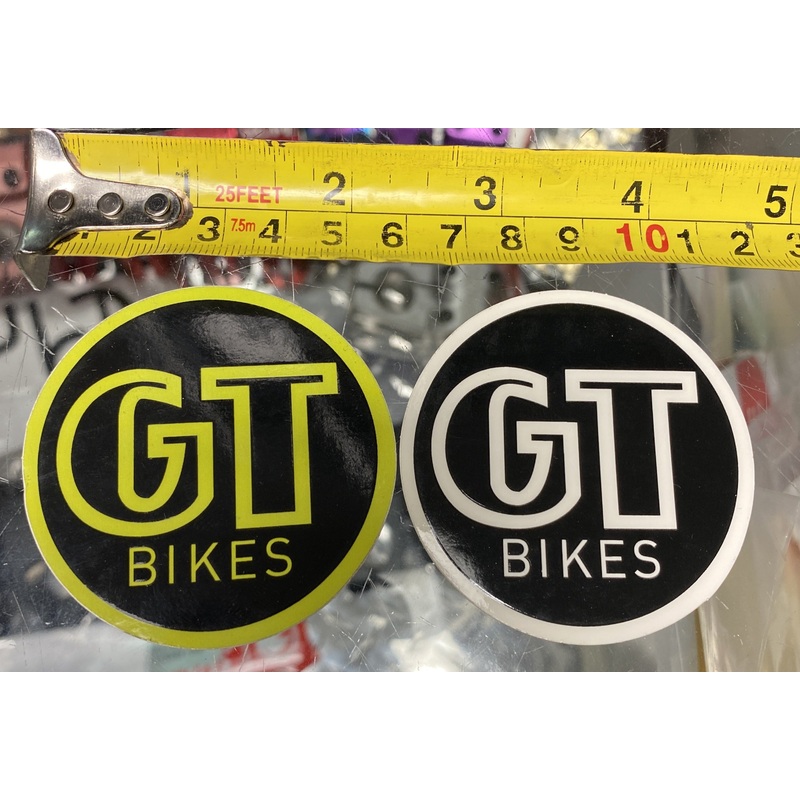GT Badge Sticker White