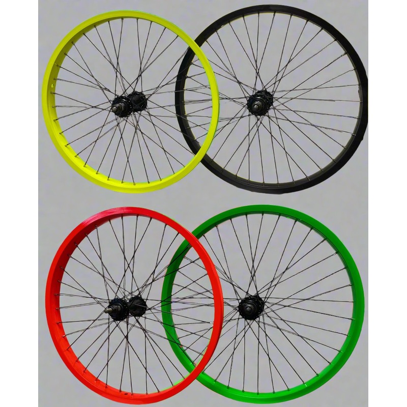 Hutch Single Wall Front Wheel 20″ Yellow