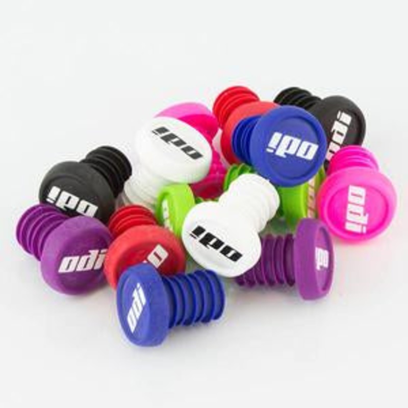 ODI Push-In Plug Bar Ends Pink (Sold In Pairs)