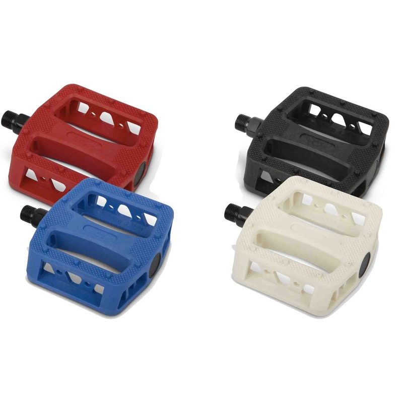 SE Bikes 12 O’Clock Nylon Pedals Red