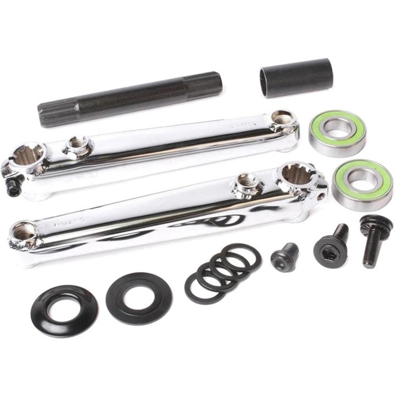 Sunday Saker V2 Cranks with Bottom Bracket 170mm Chrome