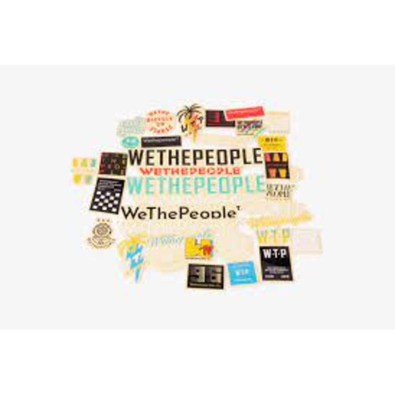 WETHEPEOPLE BRAND STICKERPACK (38 Stickers)