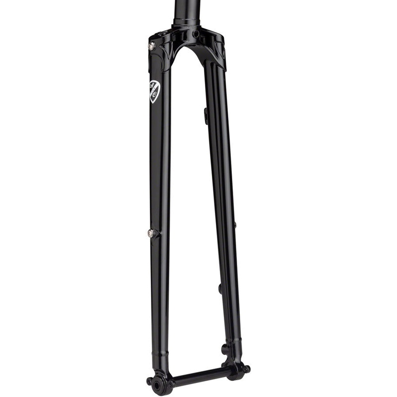 NEW All-City Super Professional Cyclocross/Hybrid Fork All-City Super Professional Fork – 650b/700c, 1-1/8″ Straight Steerer, Thru Axle, Disc, Black