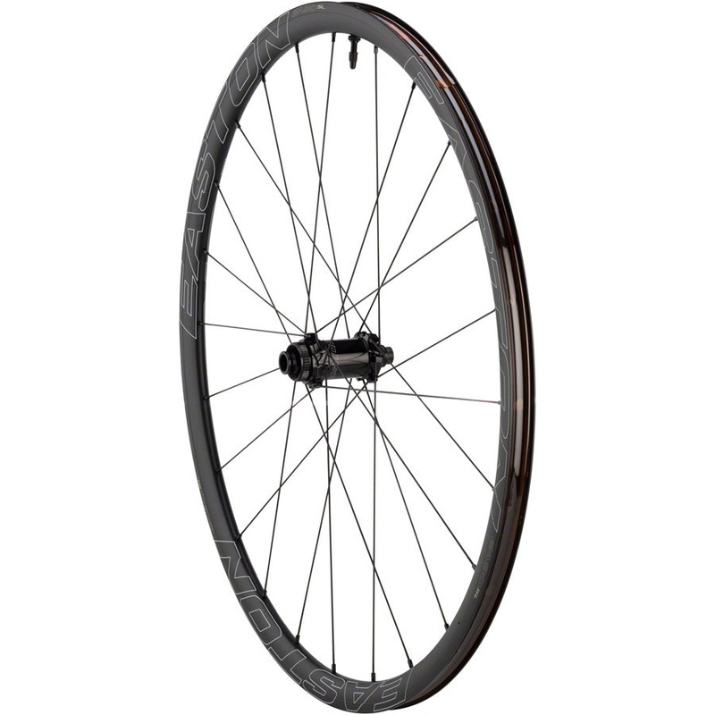 NEW Easton EA90 SL Disc Front Wheel Easton EA90 SL Disc Front Wheel – 700, 12/15/QR x 100mm, Center-Lock, Black, Clincher