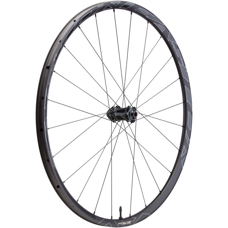 NEW Easton EC90 AX Carbon Disc Front Wheel Easton EC90 AX Carbon Disc Front Wheel – 700, 12/15 x 100mm, Center-Lock, Black