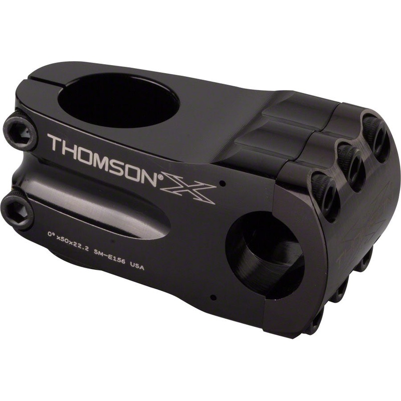 NEW Thomson BMX Stems Thomson Elite BMX Stem 50mm 7/8″ +/- 0 degree Black