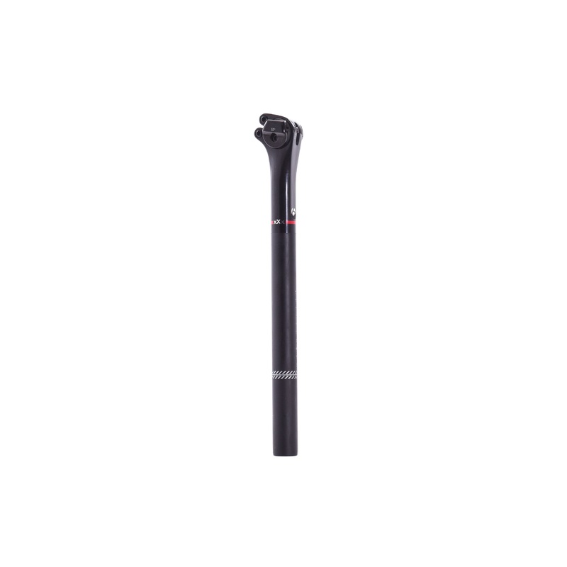 USED Bontrager XXX 31.6mm Carbon Seatpost Zero Offset 400mm Length Standard Rails