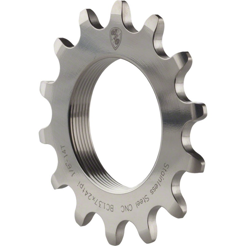 NEW All-City Stainless Track Cog All-City 14T x 1/8″ Track Cog Stainless
