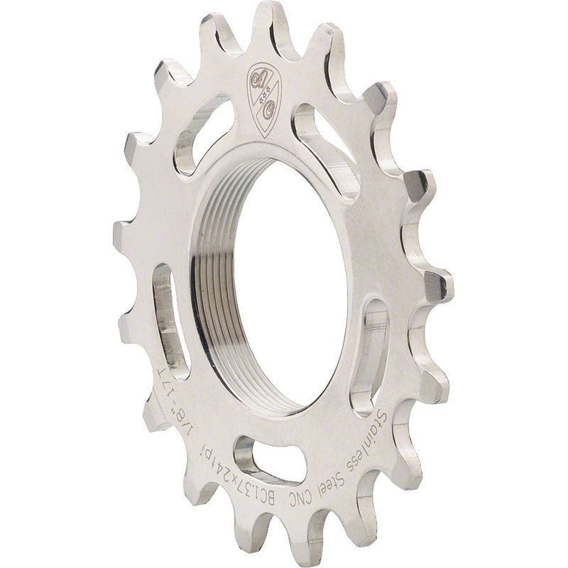 NEW All-City Stainless Track Cog All-City 15T x 1/8″ Track Cog Stainless