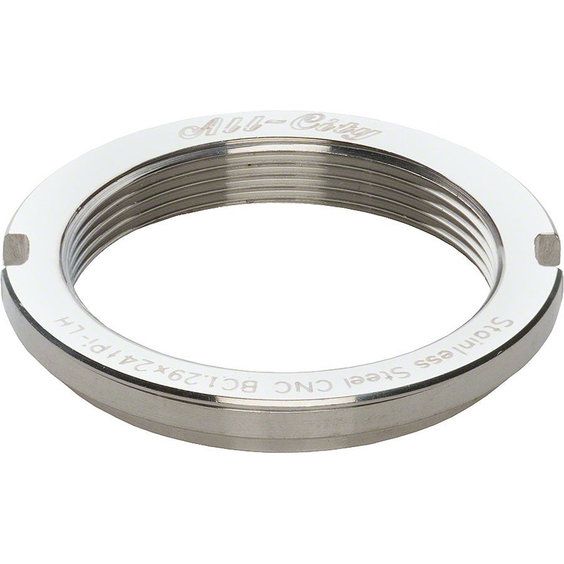 NEW All-City Track Cog Lockring All-City Track Lockring Stainless Mirror Polish