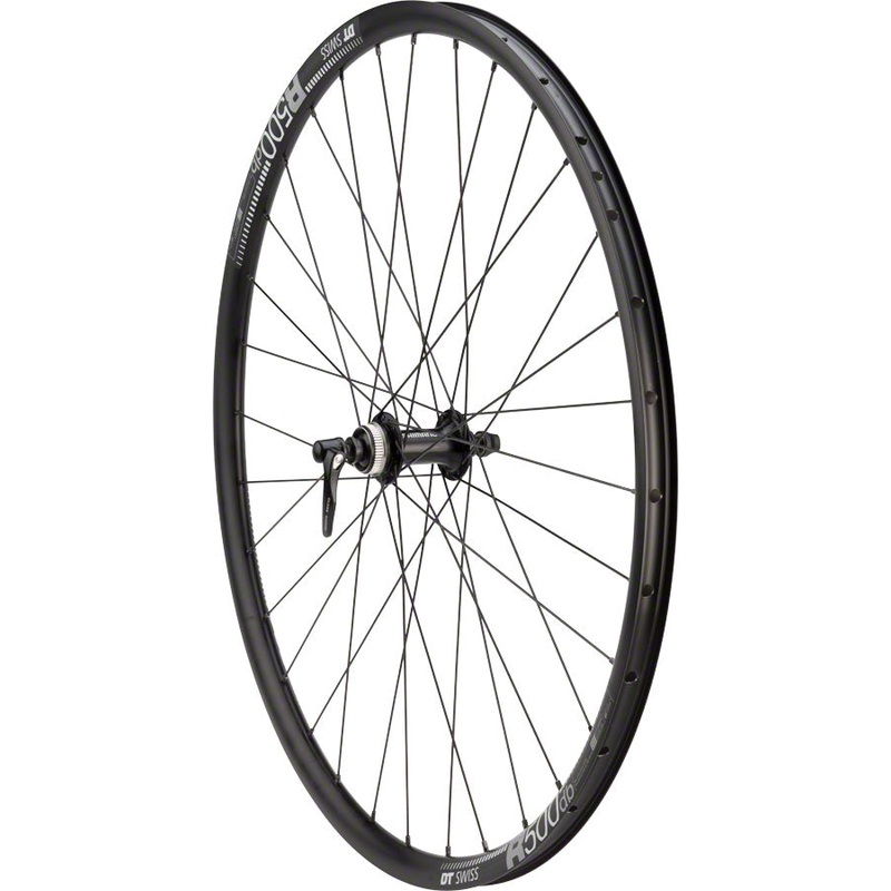 NEW Quality Wheels RS505 / DT R500 Disc Front Wheel 700, QR Black, Clincher