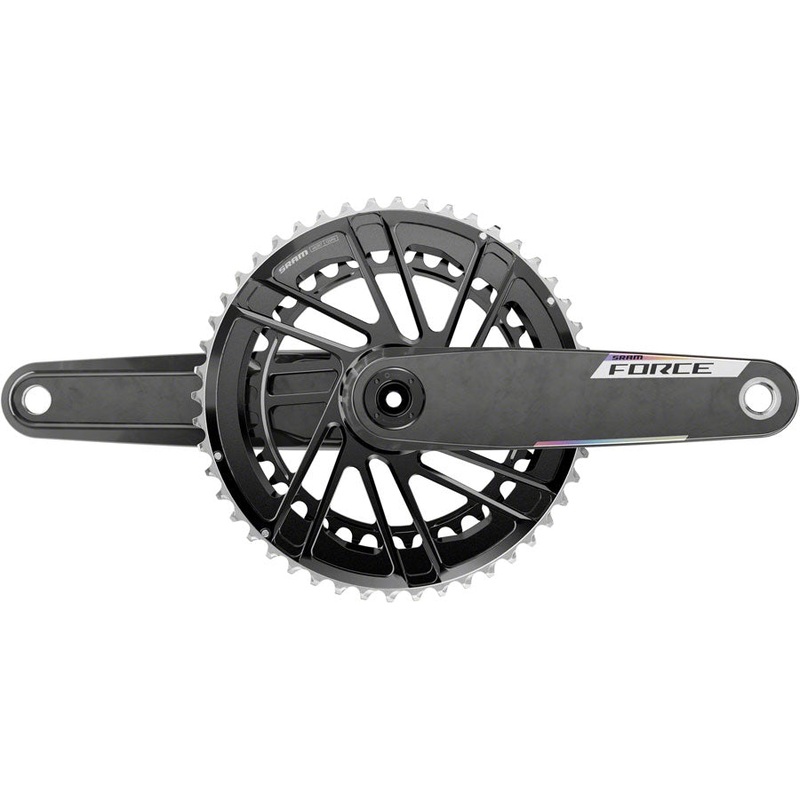 NEW SRAM Force Crankset – 2x, 12-Speed, 8-Bolt Direct Mount, DUB Spindle, Carbon, E1 160mm 46/33t