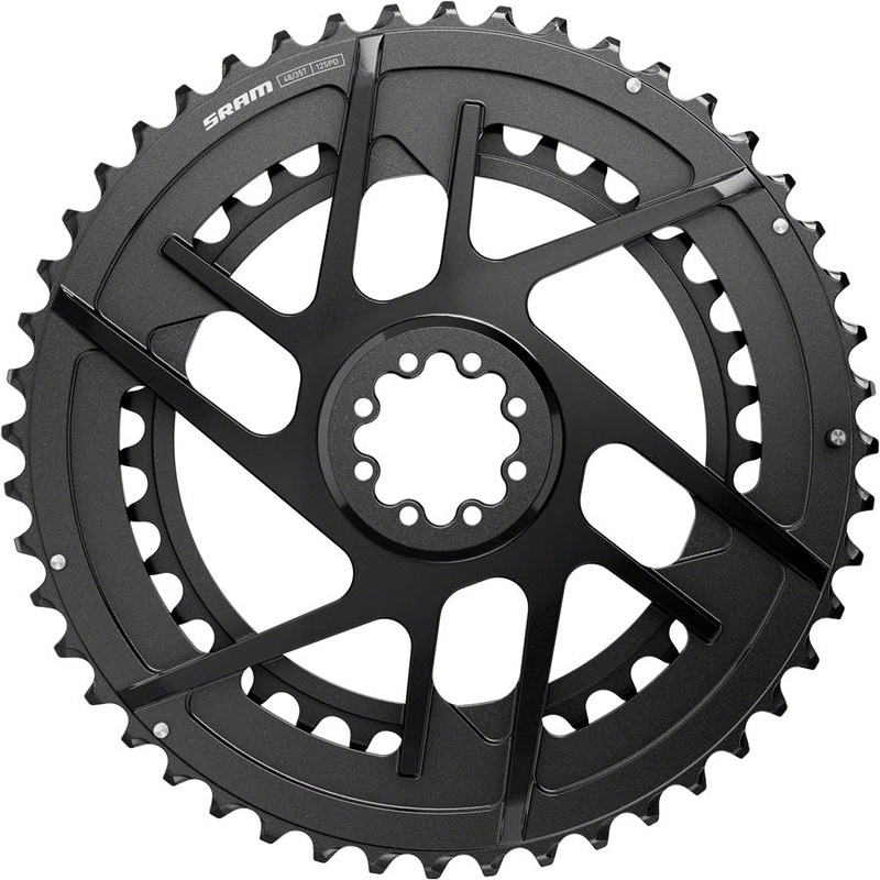NEW SRAM Rival 2x Chainring Kit – 2×12-Speed, 8-Bolt, Direct Mount, Black, E1 46/33t