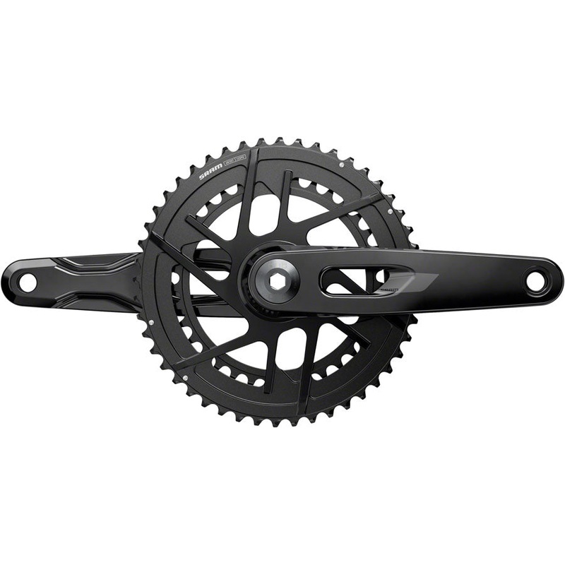 NEW SRAM Rival Crankset – 2x, 12-Speed, 8-Bolt Direct Mount, DUB Spindle, Black, E1 160mm 46/33t