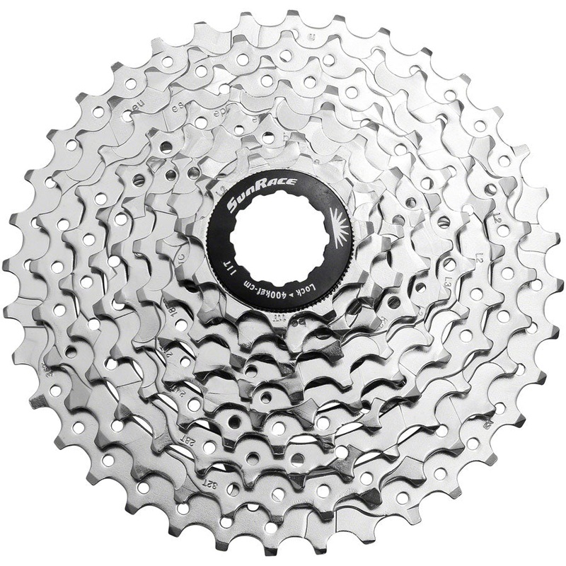 NEW SunRace M9 9 speed Cassette M98 9-Speed, 11-36t, Nickel