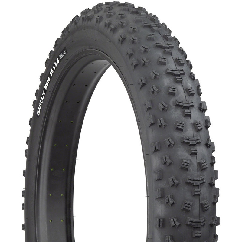 NEW Surly Nate Tire Surly Nate Tire – 26 x 3.8, Tubeless, Folding, Black, 60tpi