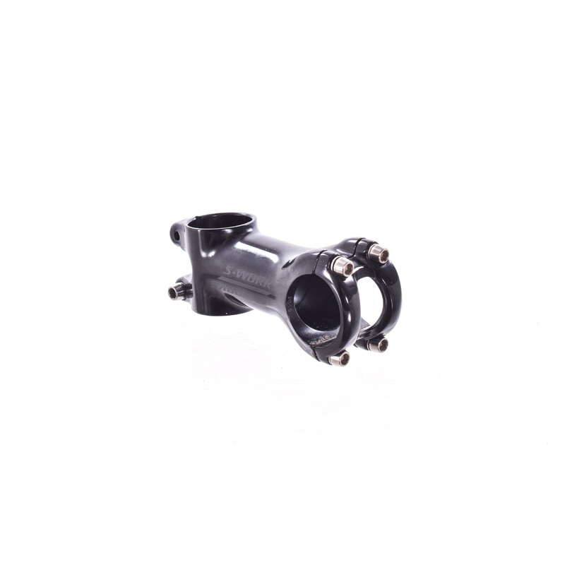 USED Specialized S-Works 31.8x75mm Alloy Stem Gloss Black 6 degree