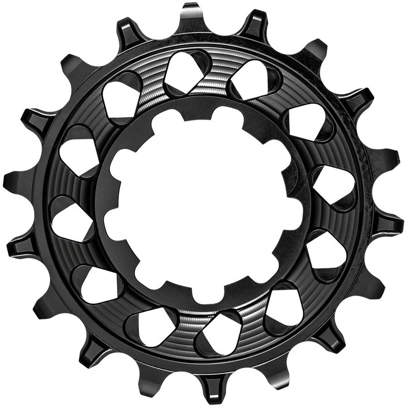 NEW absoluteBLACK Single-Speed Cog – HG Spline, 18t, Black