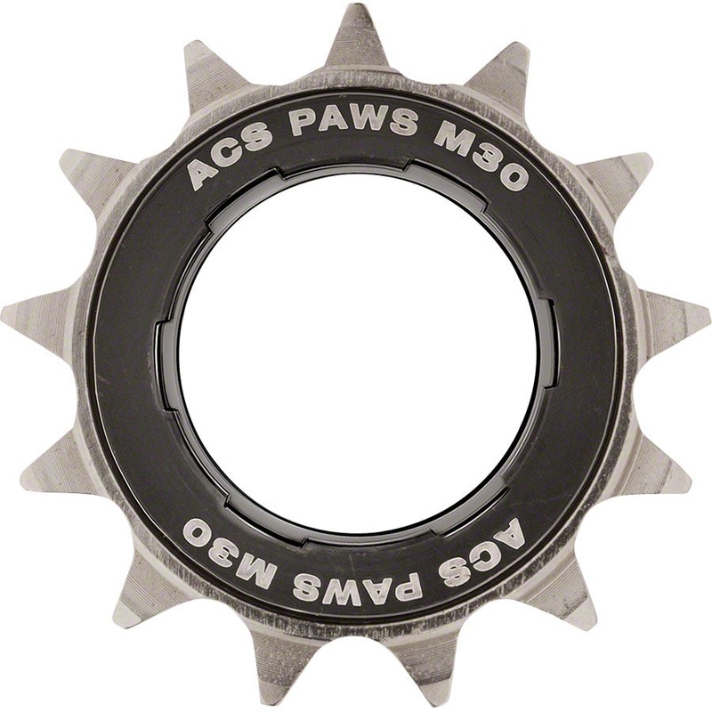 NEW ACS PAWS M30 Freewheel – 13t, Nickel