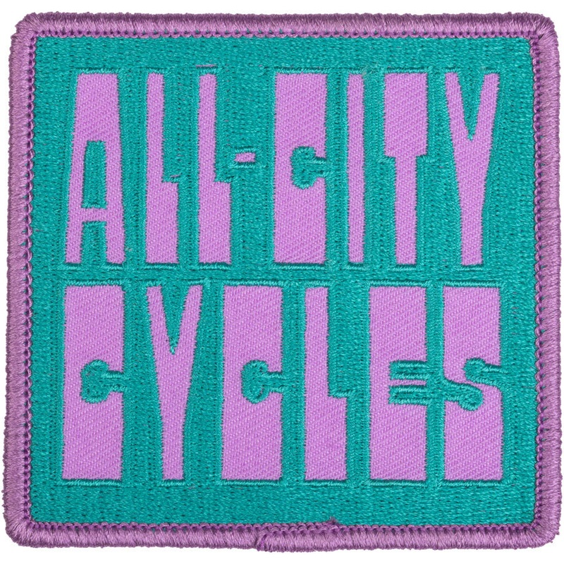 NEW All-City Week-Endo Patch – Dark Teal, Lavender