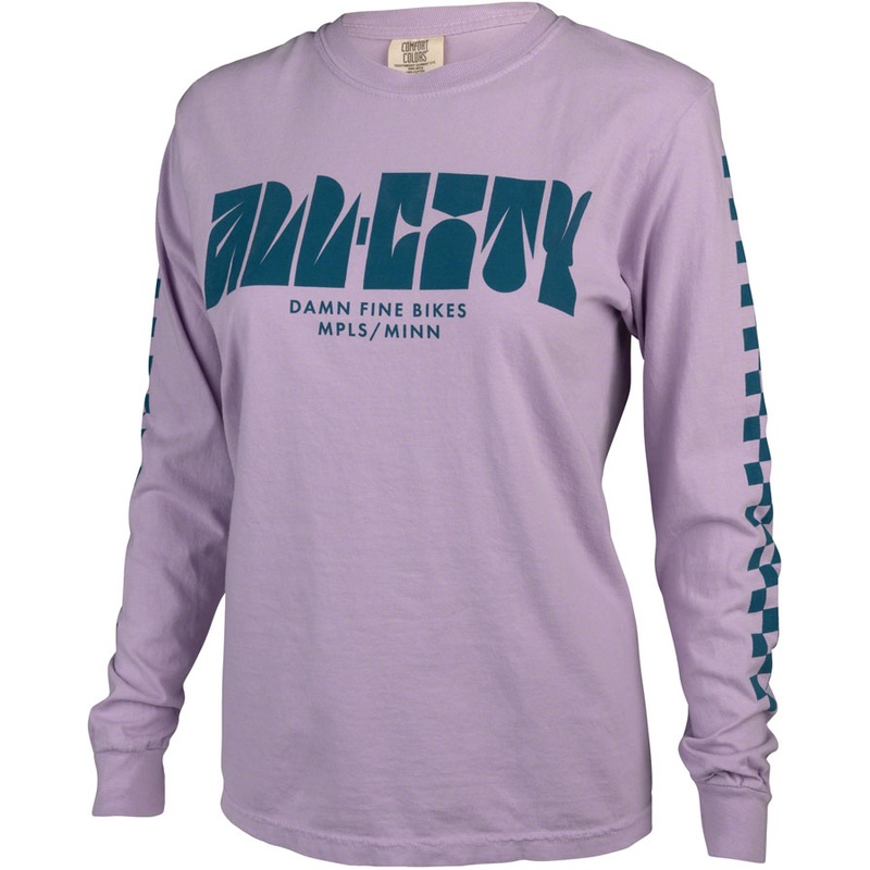 NEW All-City Week-Endo Unisex Long Sleeve T-Shirt – Orchid, Dark Teal, 3X-Large