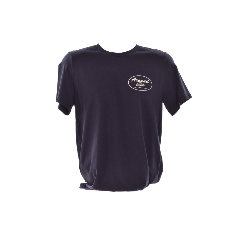 New ATC Let’s Keep it Rolling Short Sleeve T-Shirt Black / Ivory Cream Small